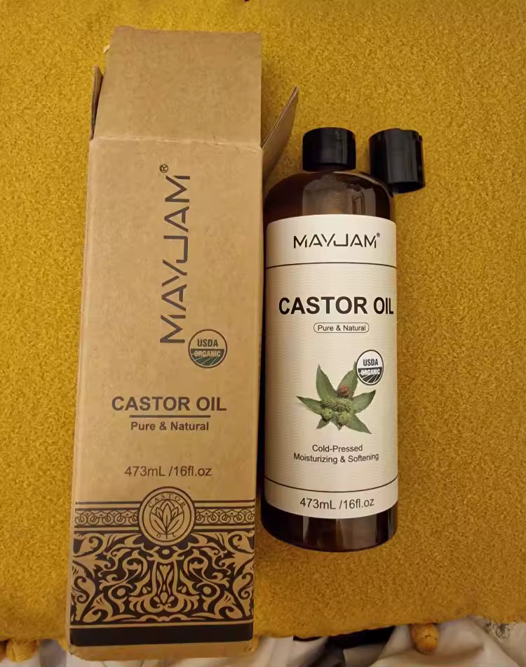 Organic Castor Oil – Deep Nourishing Beauty Oil (16 fl. oz)