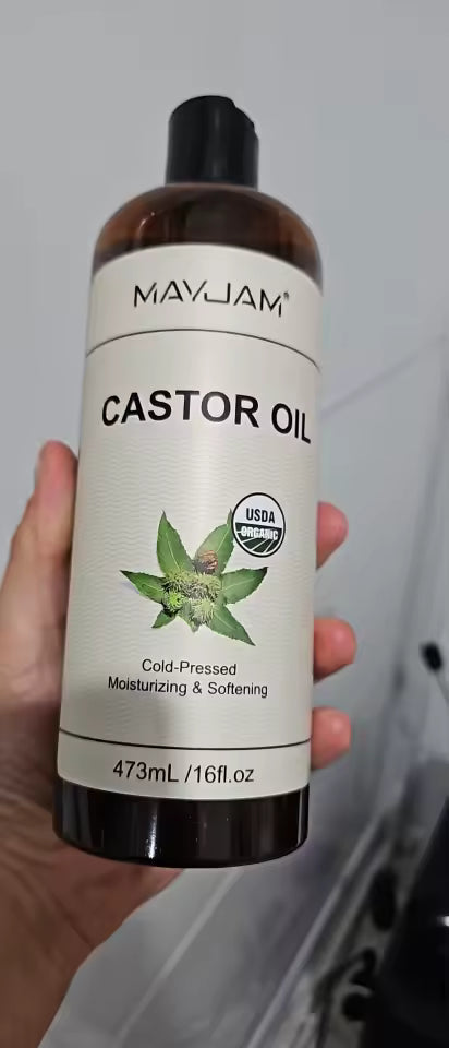 Organic Castor Oil – Deep Nourishing Beauty Oil (16 fl. oz)