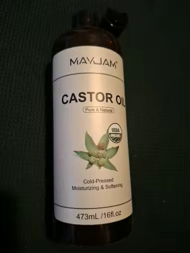 Organic Castor Oil – Deep Nourishing Beauty Oil (16 fl. oz)