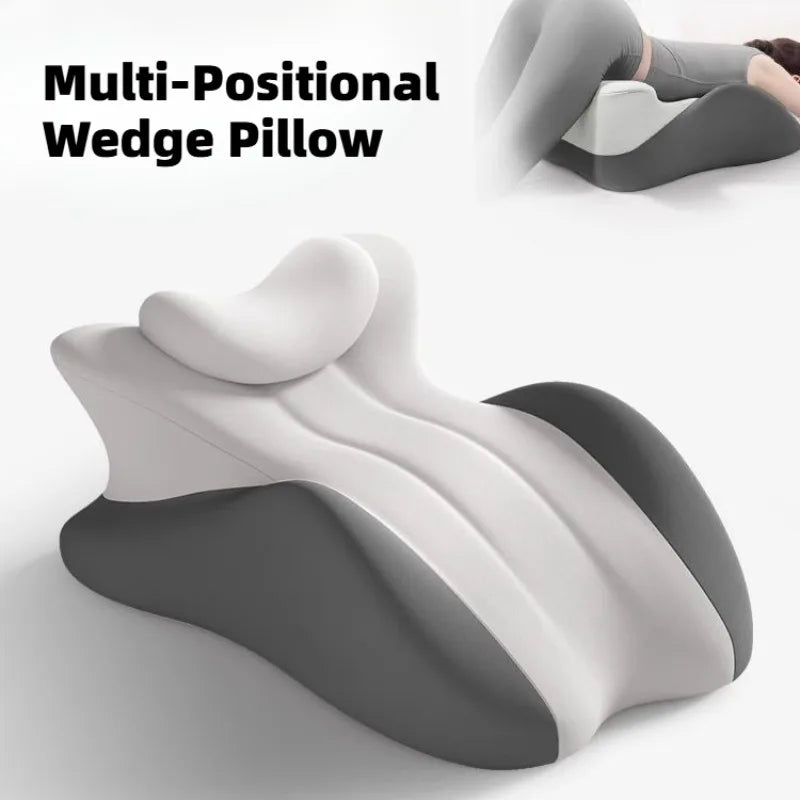 Ergonomic Memory Foam Wedge Pillow – Multi-Position Comfort & Support