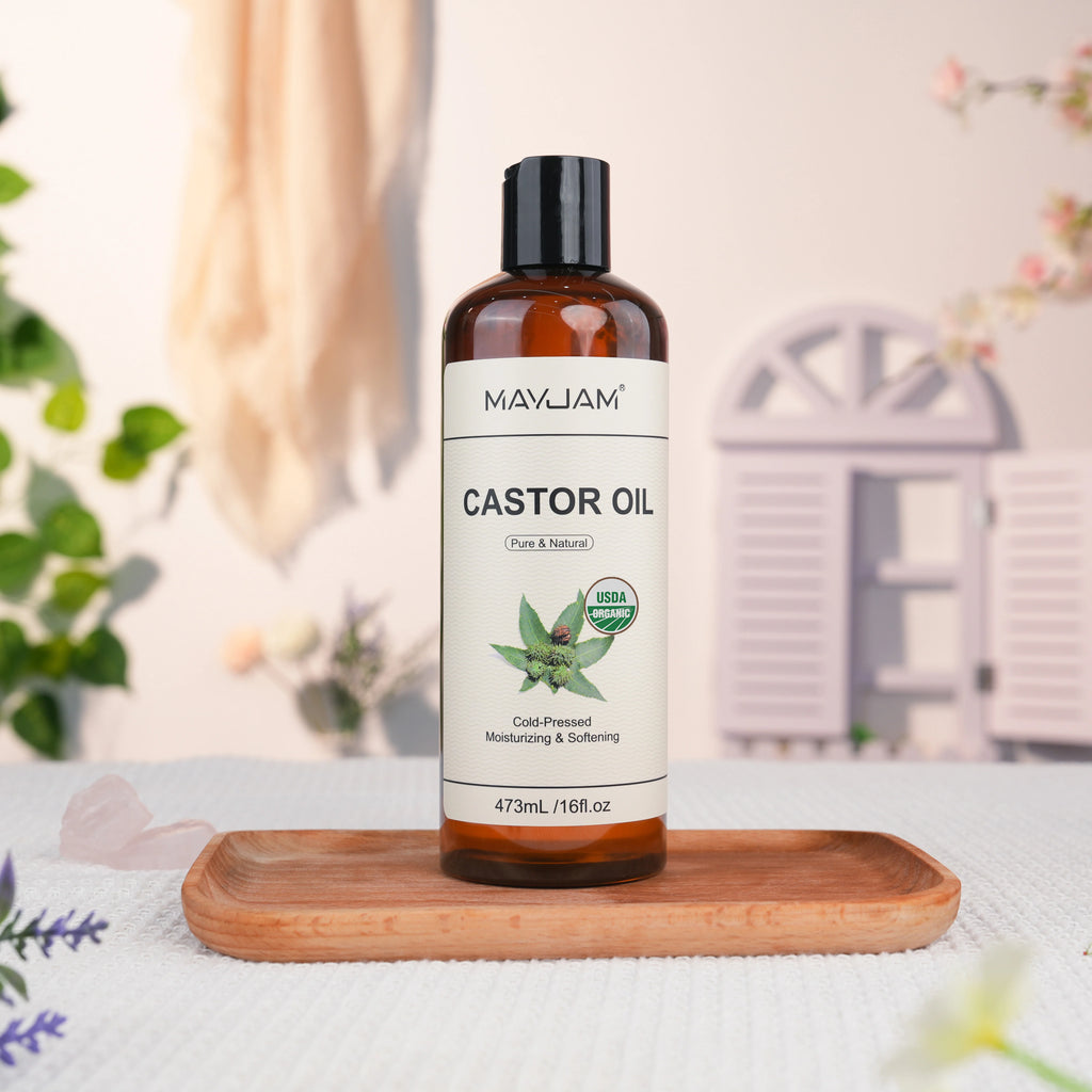 Organic Castor Oil – Deep Nourishing Beauty Oil (16 fl. oz)