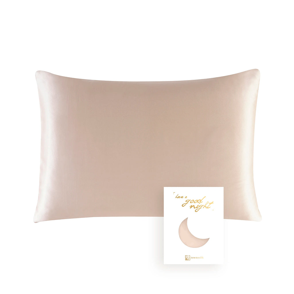 100% Mulberry Silk Pillowcase – 19 Momme Luxury Beauty Sleep Essential